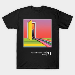 Flower Travellin' Band - Minimal Style Graphic Artwork T-Shirt